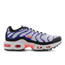 Primaire-College Chaussures - Nike Tuned 1 Leather Back To Cool - White-Brt Crimson-Game Royal