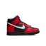 Nike Dunk High - Grundschule Schuhe Black-White-Univ Red