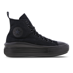 Grade School Shoes - Converse CTAS Move Platform High - Black-Black-Dk Smoke Grey