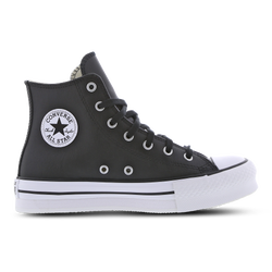 Grade School Shoes - Converse Ctas Eva Lift Platform High - Black-Natural Ivory-White