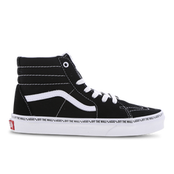 Grade School Shoes - Vans Sk8 Hi Mini Vans - Mini Vans Black-True White