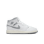 Nike Air Jordan 1 Mid - Grade School Shoes White-Stealth