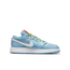 Nike Air Jordan 1 Low - Grade School Shoes Psychic Blue-Sail-Vivid Green