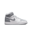 Nike Jordan 1 Mid - Grade School Shoes Stealth-White