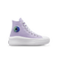 Converse Chuck Taylor All Star Move Hi - Grade School Shoes Lilac-Blue-White