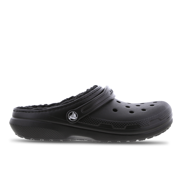 crocs classic lined clog - grade school shoes