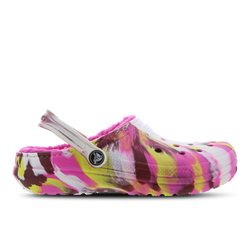 Scuola elementare e media Scarpe - Crocs Classic Lined - Electric Pink-Multi