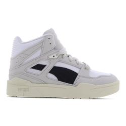 Grade School Shoes - Puma Slipstream - White-Glacier Gray-Marshmallow