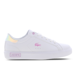 Grade School Shoes - Lacoste Powercourt - Wht-Wht