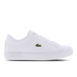 Grade School Shoes - Lacoste Powercourt - White-White