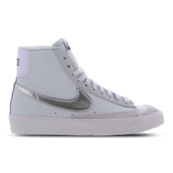 Grundschule Schuhe - Nike Blazer Mid - Pure Platinum-Mtlc Silver-Bare