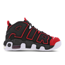 Primaire-College Chaussures - Nike Air More Uptempo '96 - Black-White-Univ Red