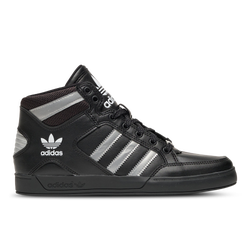 Scuola elementare e media Scarpe - adidas Hardcourt - Core Black-Silver Met.-Core Black