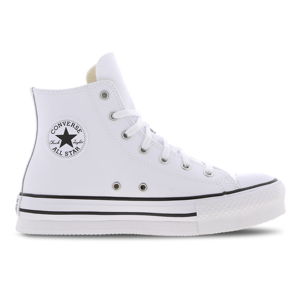 Converse Chuck Taylor All Star Eva Lift Hi Leather White Natural Ivory - A02486C