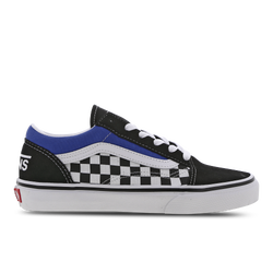 Primaire-College Chaussures - Vans Old Skool - Logo Black-Blue