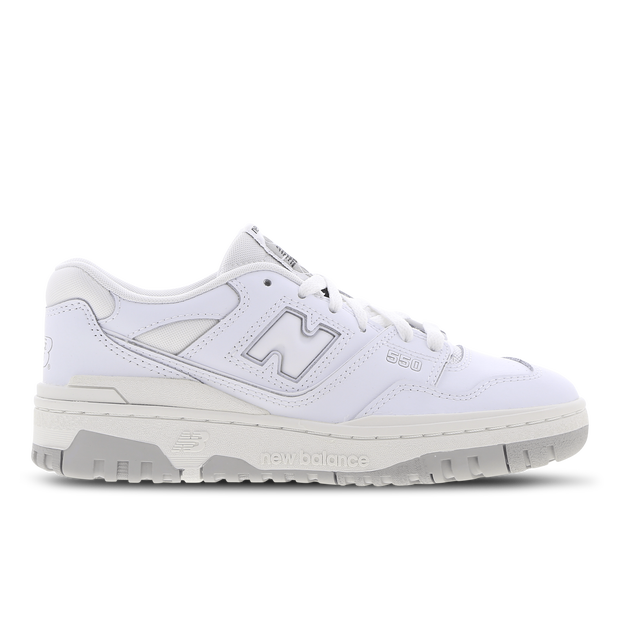 New Balance 550 Big Kid 'White Grey' - GSB550PB