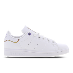 Grundschule Schuhe - adidas Stan Smith - White-White-Magic Lilac