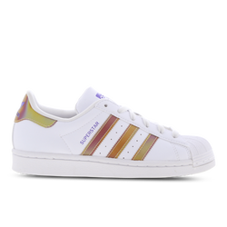 Grundschule Schuhe - adidas Superstar - White-White-Purple Rush