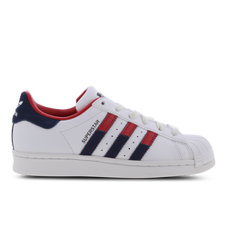 Grundschule Schuhe - adidas Superstar - White-Better Scarlet-Night Indigo