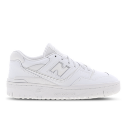 Grade School Shoes - New Balance 550 - White-White