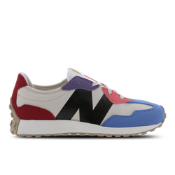 Grade School Shoes - New Balance 327 - Crimson-Crimson