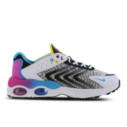Grade School Shoes - Nike Air Max Tw - White-Blue Lightning-Black