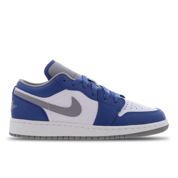 Air Jordan 1 Low-sko til større børn - blå - 553560-412