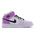 Jordan 1 Mid - Scuola elementare e media Scarpe Barely Grape-Black-White