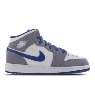 Jordan 1 Mid - Grade School Shoes