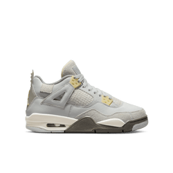 Grade School Shoes - Jordan 4 Retro - Black-Black