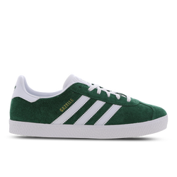 Grundschule Schuhe - adidas Gazelle - Dark Green-Cloud White-White
