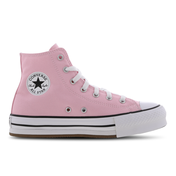 Converse Ctas Eva Lift Platform High Bambini - Sneakers Rosa - Taglia 37.5 - Tessile, Cuoio