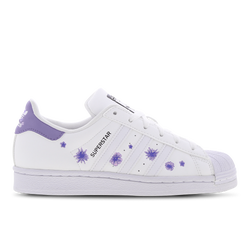 Grade School Shoes - adidas Superstar - Ftwr White-Magic Lilac-Bliss Lilac