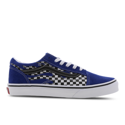 Primaire-College Chaussures - Vans Old Skool - Reflect Check Flame-Reflect Check Flame