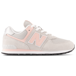 Grade School Shoes - New Balance 574 - Grey-Grey