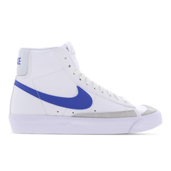 Primaire-College Chaussures - Nike Blazer Mid - White-Game Royal-Pure Platinum