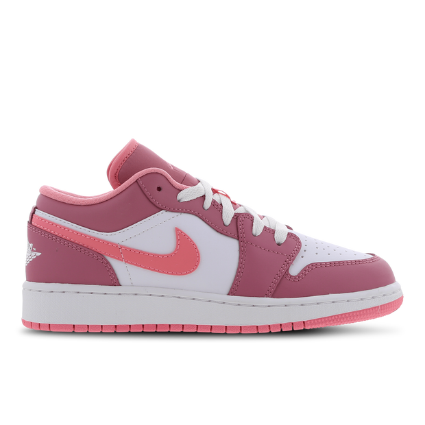 Chaussure Air Jordan 1 Low pour Enfant plus âgé - Rose - 553560-616
