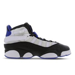 Grundschule Schuhe - Jordan 6 Rings - White-Game Royal-Black