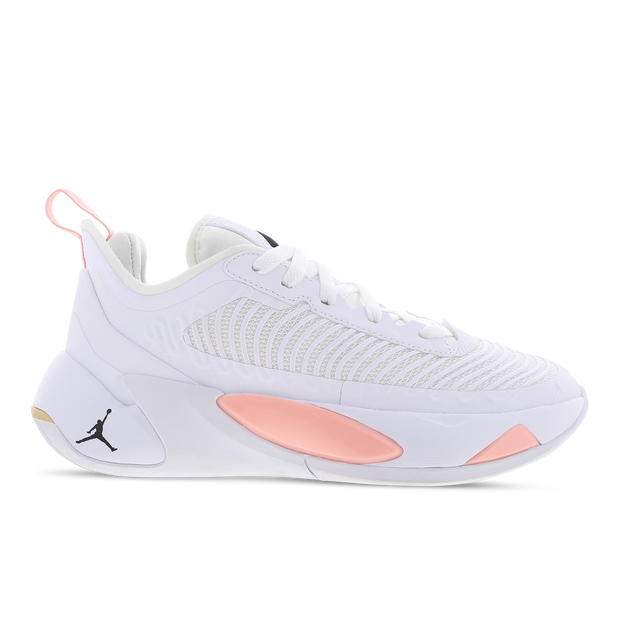 Buty do koszykówki dla dużych dzieci Luka 1 - Biel - DQ6513-106