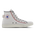 Converse CTAS High - Primaire-College Chaussures Vintage White-Blue-University Red