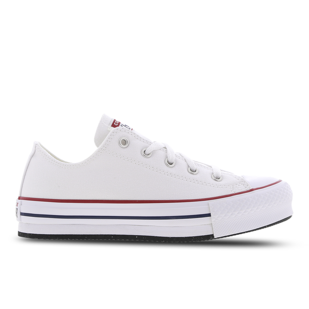 Converse  Chuck Taylor All Star EVA Lift Foundation Ox  boys's Shoes (Trainers) in White - 272858C