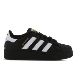 Grundschule Schuhe - adidas Superstar XLG - Core Black-White-Gold Met
