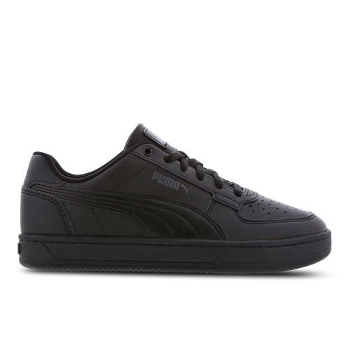 Black leather pumas men's online