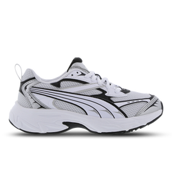 Grade School Shoes - Puma Morphic - Feather Gray-Black