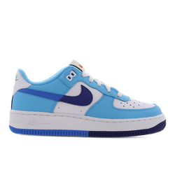 Grundschule Schuhe - Nike Air Force 1 Low - White-Lt Photo Blue-Deep Royal