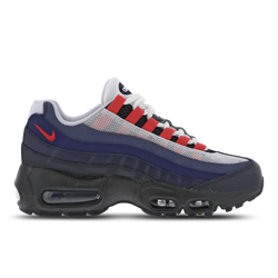 Grade School Shoes - Nike Air Max 95 - Dark Obsidian-Track Red-Obsidi