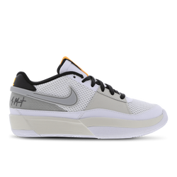 Grade School Shoes - Nike Ja 1 - White-Lt Smoke Grey-Black