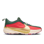 Gym Red-Metallic Gold
