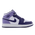 Jordan 1 Mid - Grade School Shoes Sky J Purple-Sky J Purple-Whit