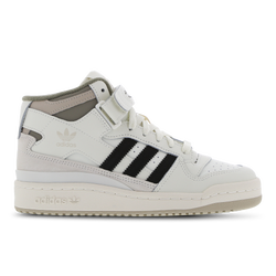 Grundschule Schuhe - adidas Forum Mid - Off White-Core Black-Core Black